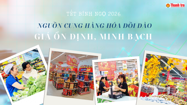 Giữ nhịp thị trường hàng hóa Tết 2026: Chuẩn bị sớm, điều hành sát để không 'sốc' giá, thiếu hàng